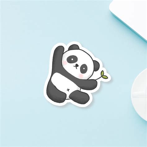 Panda Sticker Niedliche Panda Sticker Niedliche Tier Etsy