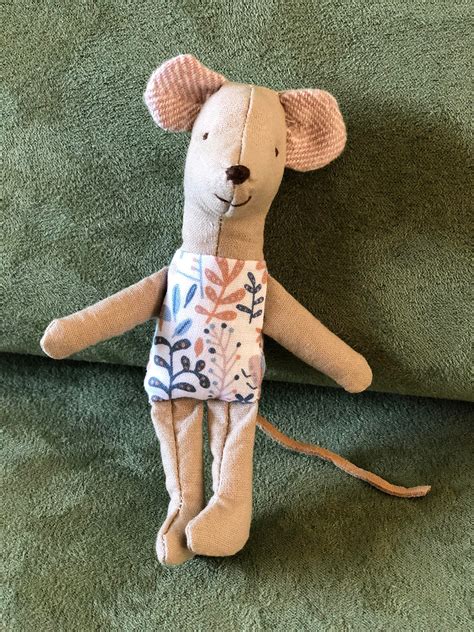 Maileg Inspired Mouse Sewing Pattern And Detailed Instructions Etsy Uk