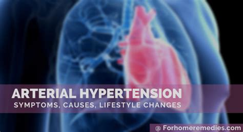 Arterial Hypertension: Symptoms, Causes and Lifestyle ...