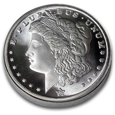 Discover info about market cap, trading volume and supply. 1-troy oz Morgan Silver Rounds .999+ fine