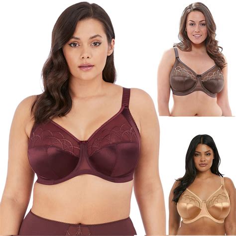 elomi cate bra 4030 underwired full cup coverage plus size dd to k ebay