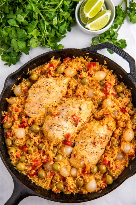 Spanish Chicken And Rice Recipe Easy Dinner Ideas