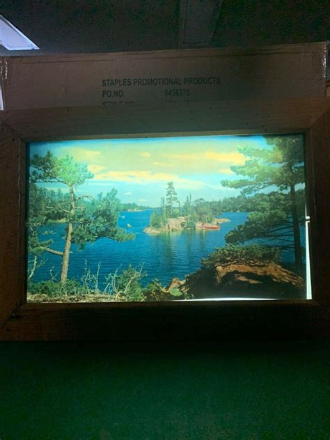 VINTAGE HAMMS BEER BAR LIGHT POOL HALL NICE WORKING 1940-1950'S WOOD