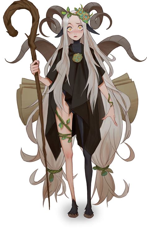 Artstation 0 Black Goat Character Art Fantasy Character Design Character Design