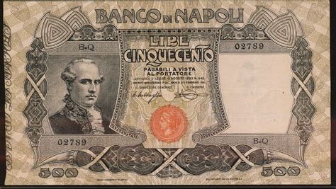 Italy money supply m1 was reported at 2,048.286 usd bn in apr 2021. Italy 500 Lire banknote 1911 Banco di Napoli|World Banknotes & Coins Pictures | Old Money ...