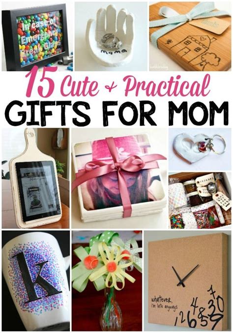 Any kid would be excited to unwrap these timeless and unique toys. 15 Cute & Practical DIY Gifts for Mom - The Realistic Mama ...