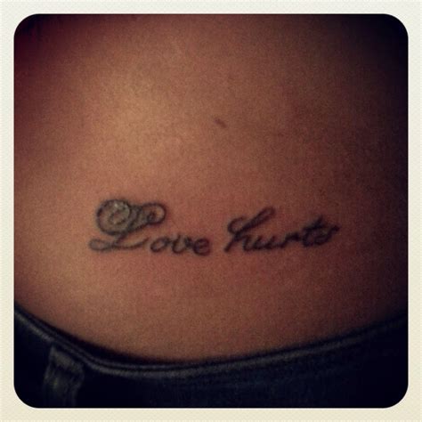 Love Hurts Tattoo Designs