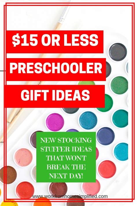 10 Great Preschooler Gift Ideas Under 15 Dollars  Preschool gifts