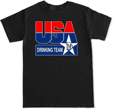 S Usa Drinking Team T Shirt Zelitnovelty