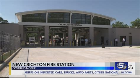 Mobile Fire Rescue Officially Opens New Crichton Fire Station Youtube