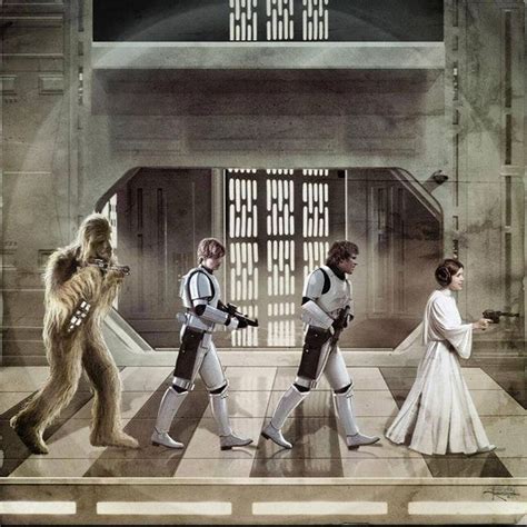 50 Alternative Abbey Road Posters Star Wars Love Star Wars Geek Star Wars Nerd