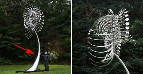 Anthony Howe Creates Giant Kinetic Wind Sculptures