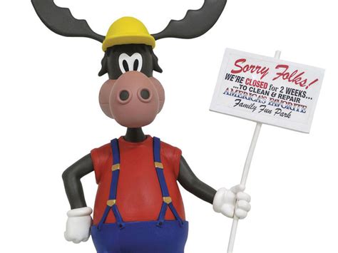 A quiet drifter is tricked into a janitorial job at the now condemned wally's wonderland. National Lampoon's Vacation Marty Moose Bank