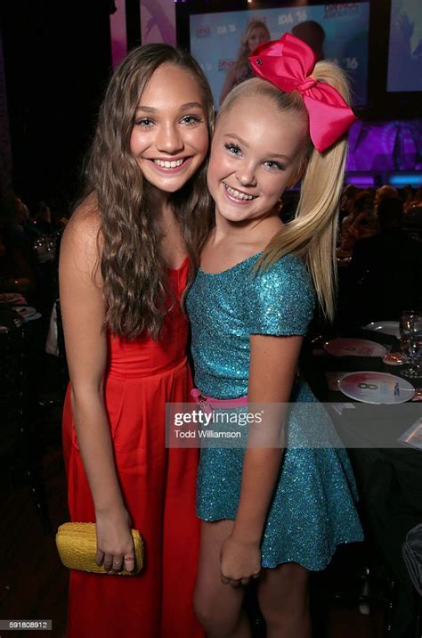 maddie ziegler and jojo siwa attend thre 2016 industry dance awards news photo getty images