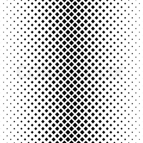 Seamless Black White Vector Square Pattern Background