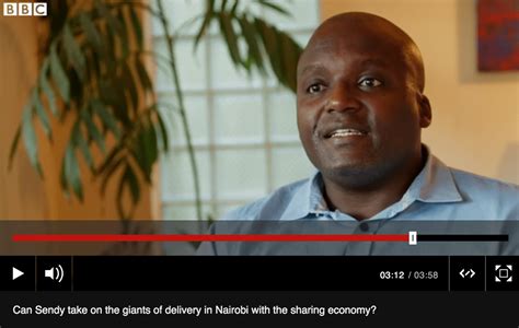 Bbc Interview On Sendys On Demand Logistics Business In Kenya Moses