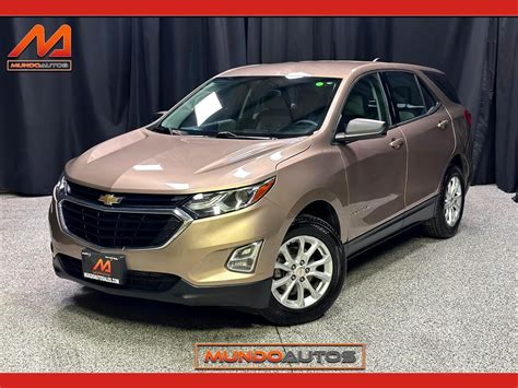 Used 2018 Chevrolet Equinox Ls 4d Suv Awd For Sale In Elgin Il 60120