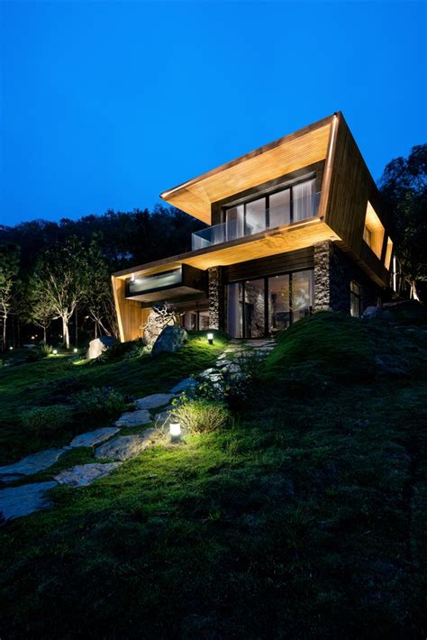 Maybe you would like to learn more about one of these? Teak House - A modern wooden house design interplay ...