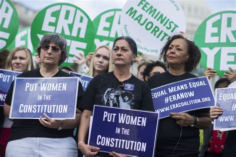 The Equal Rights Amendment And The Drive For Ratification Explained Vox