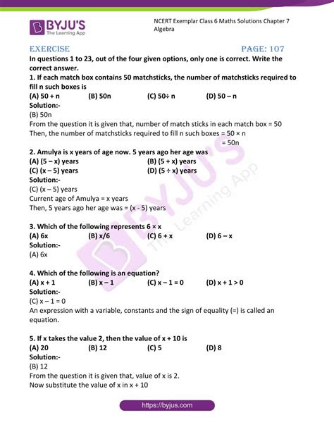 Algebraic expressions class 7 extra questions very short answer type. Matching Questions Algebraic Expression Grade 7 Pdf / 1 / Evaluate preparation by doing online ...