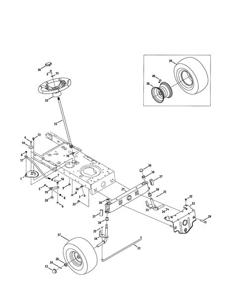 Craftsman Tractor Parts Model 247288842 Sears Partsdirect