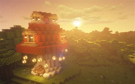 See more ideas about minecraft, cute minecraft houses, minecraft cottage. Bees!!!! — Fairy house! 🍄 | Minecraft cottage, Minecraft ...