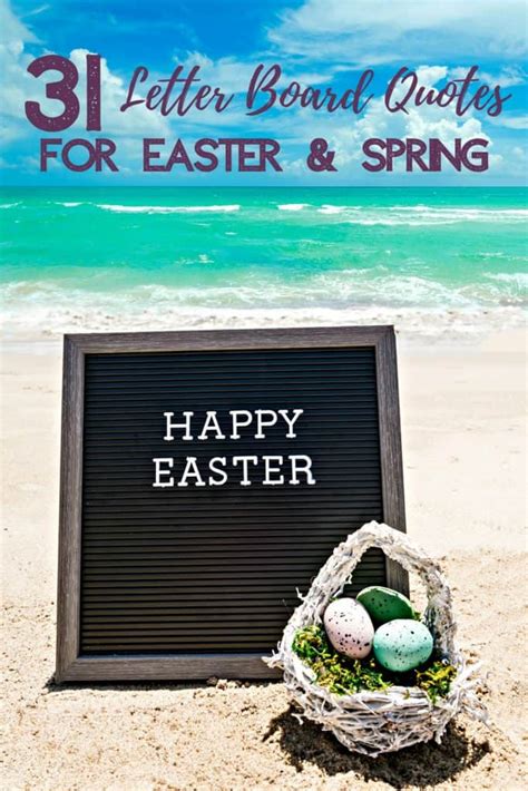 People interested in funny spring sayings also searched for. 31 Letter Board Quotes for Easter and Spring - Mom Needs ...