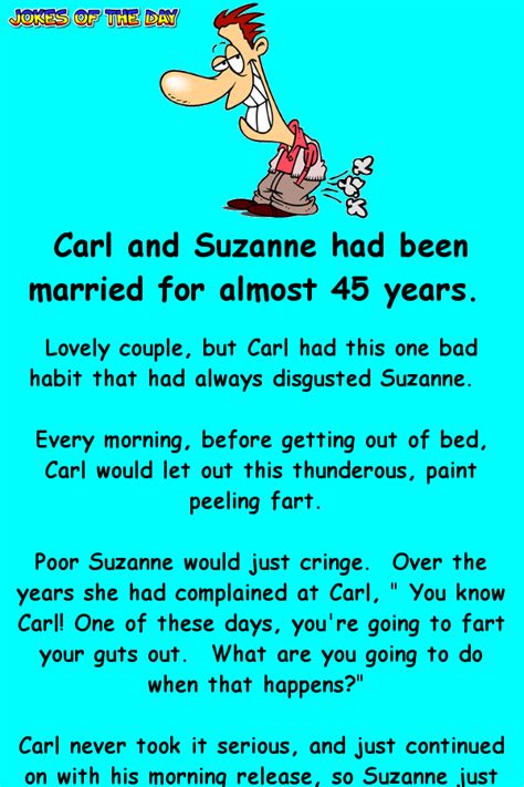 Carl Had This One Bad Habit That Had Always Disgusted Suzanne Funny