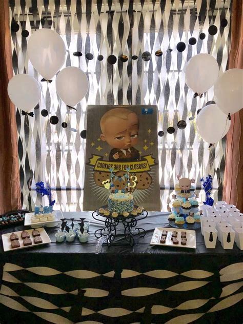 Boss Baby Themed Birthday Party