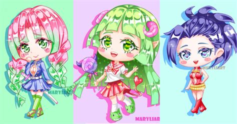 I've done similar things from art books but never really succeeded in getting proportions of the face right. How to draw anime chibis - general features - Mary Li Art