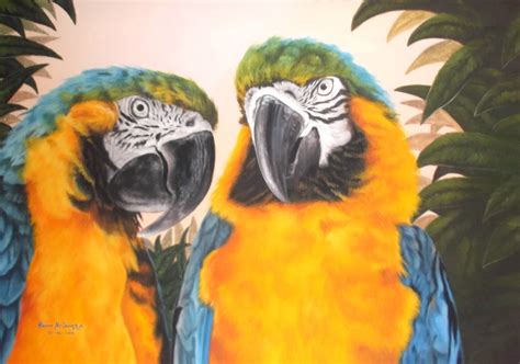 Dunia Lukisan Javadesindo Art Gallery Lukisan Flora Dan Fauna