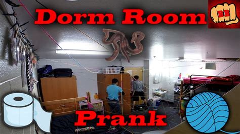 College Dorm Room Prank Youtube
