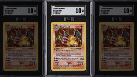 However, as far as i can tell, there is no way to tell that the charizard card was the first card printed ever, so if, you'd like to clarify, i'm listening. Pokémon card could sell for $500G, breaking records