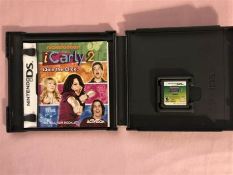 Nintendo Ds Icarly 2 Ijoin The Click Video Game 2009 Ebay