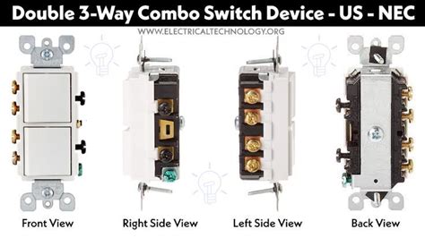 How To A Wire Double 3 Way Combination Switch Device Switch Three