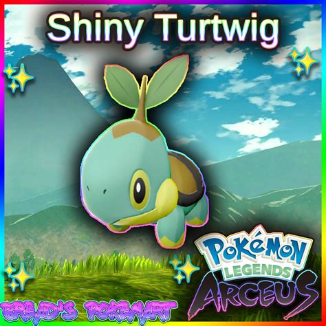 Shiny Turtwig 6iv Pokemon Brilliant Diamond And Shining Pearl Fast