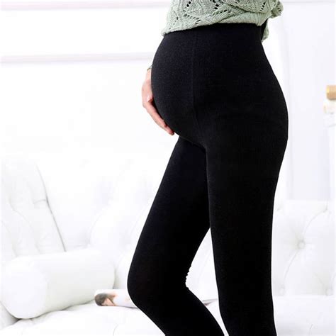 Black Nude D Women Pregnant Maternity Tights Hosiery Solid Stockings