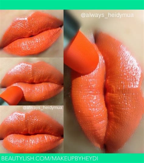 Orange Lipstick Heidy Es Makeupbyheydi Photo Beautylish