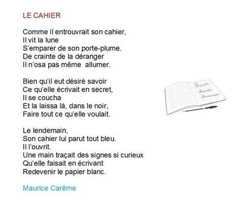 Le Cahier De Maurice Careme