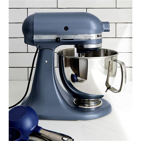 Find great deals on ebay for kitchen aid mixers. KitchenAid Artisan Steel Blue Stand Mixer + Reviews ...