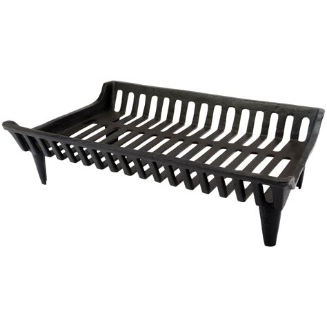 Liberty Foundry G800 27 Heavy Duty Cast Iron Fireplace Grate With 4