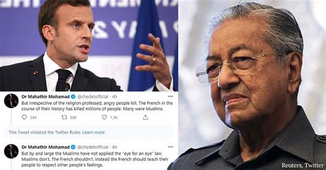 Malaysian prime minister mahathir mohamad has warned the eu that it risks starting a trade war dr mahathir, 93, said the eu's changing attitude towards palm oil was due to a desire to protect. Mahathir Mohamad Tweet : Malaysia S Mahathir Post On ...