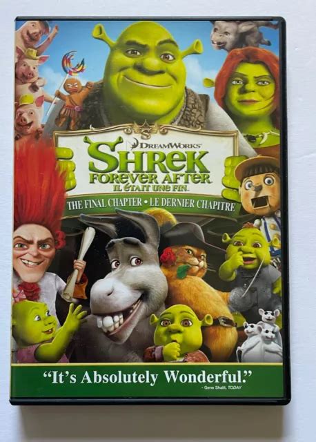 Shrek Forever After 2010 Dvd Mike Myers Eddie Murphy Cameron Diaz Anime