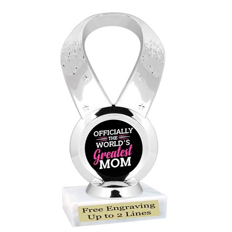 Mom Trophy Great Trophy For You To Celebrate You Mom And All Etsy
