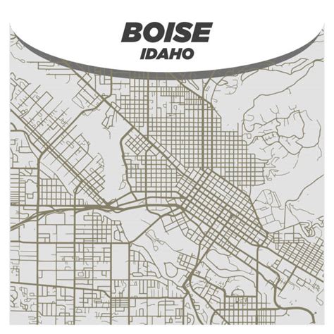 Boise Idaho Map Stock Photos Pictures And Royalty Free Images Istock