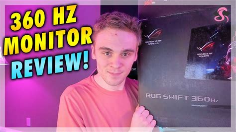 360hz Monitor Review First Impressions Asus Pg259qn 360 Fps Ips