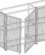 Pallet Rack Security Cage Systems Images