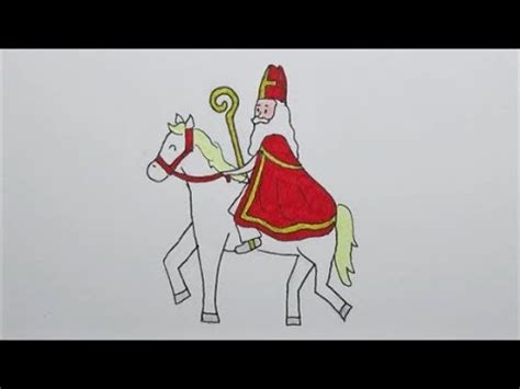 Eenhoorn tekenen een roze eenhoorn tekenen uitnodiging wanddecoratie of verjaardagskaart duration. Sinterklaas & Amerigo leren tekenen (in stappen)! - YouTube