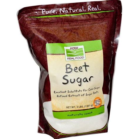 Американската компания now foods е създадена през 1968 година. Now Foods Beet Sugar 3 lb