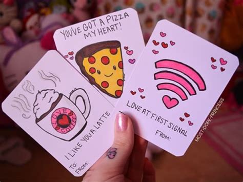 Maybe you would like to learn more about one of these? D.I.Y: Cheesy Valentine's Day Cards - YouTube
